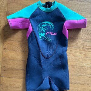 O'Neill Toddler wetsuit size 1